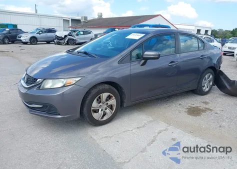 2015 Honda Civic Lx from USA, damaged, VIN 19XFB2F53FE279527